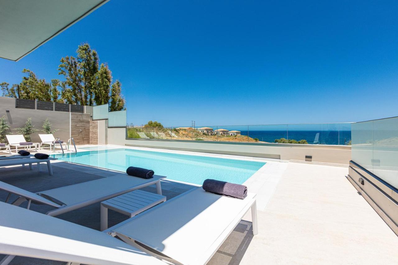 Lagoon Seaside Villa, Sumptuous Retreat,By Thinkvilla Pánormos Eksteriør billede