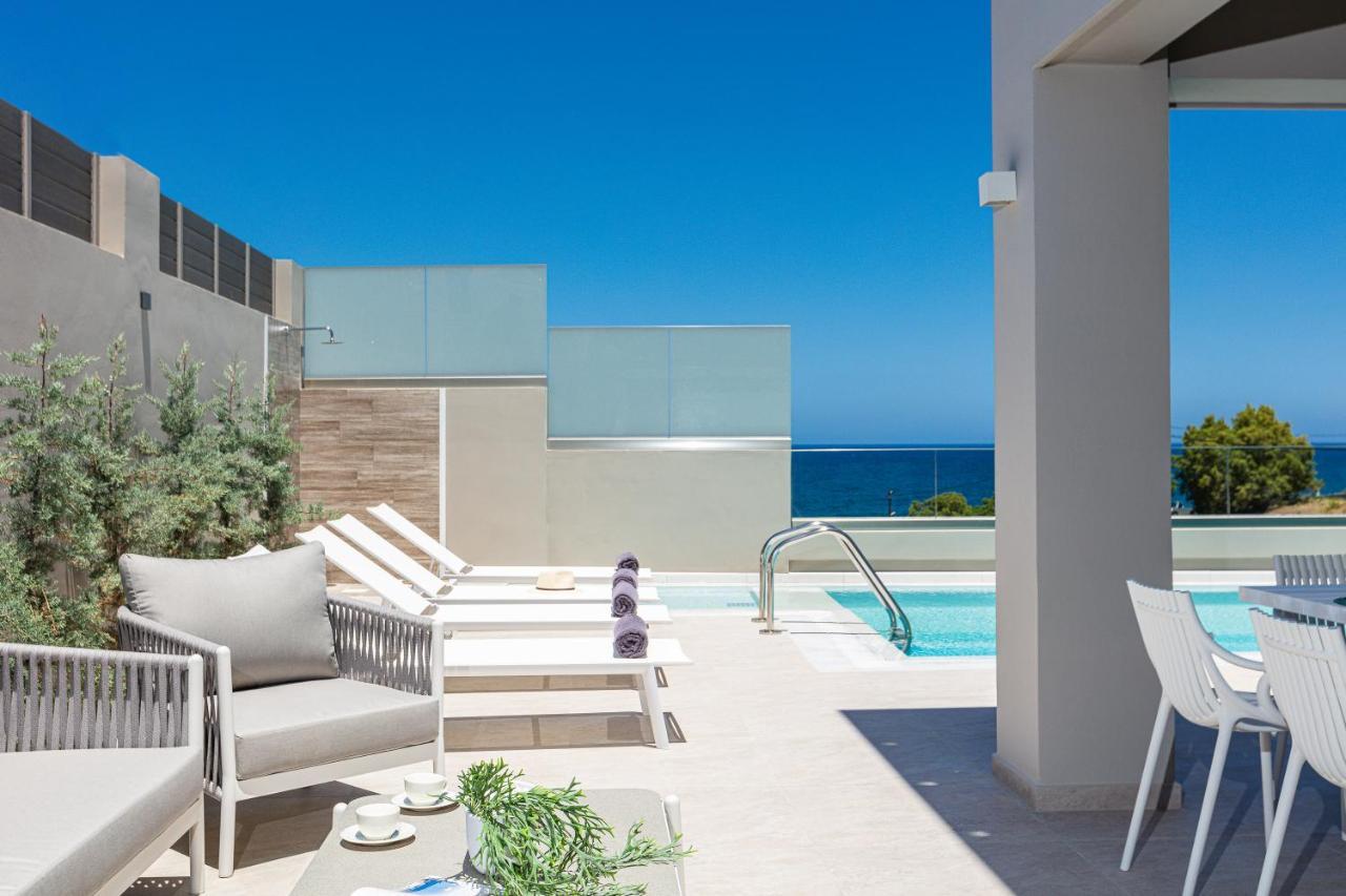 Lagoon Seaside Villa, Sumptuous Retreat,By Thinkvilla Pánormos Eksteriør billede