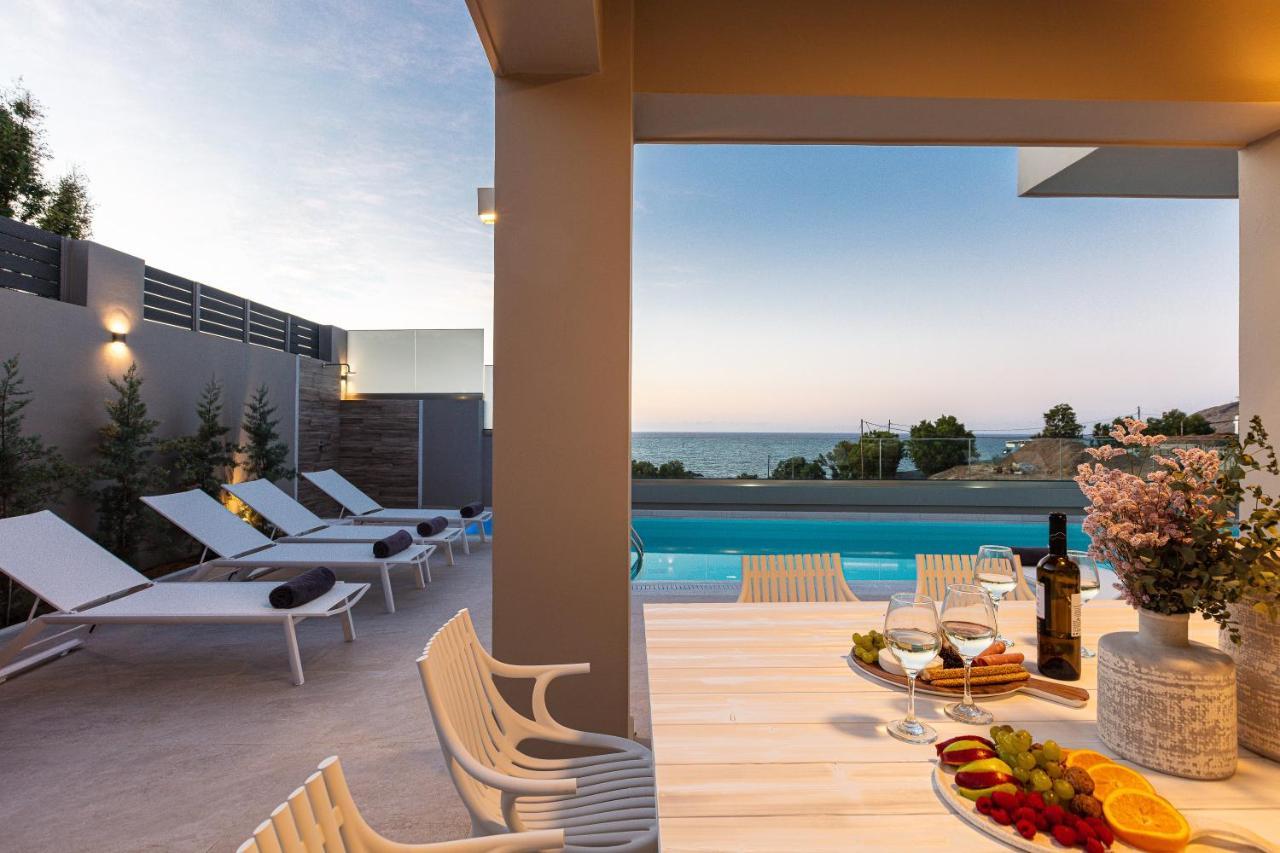 Lagoon Seaside Villa, Sumptuous Retreat,By Thinkvilla Pánormos Eksteriør billede