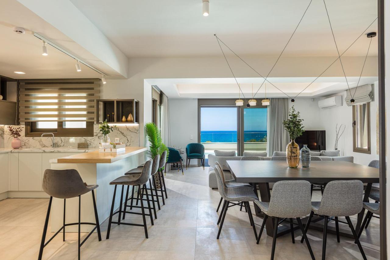 Lagoon Seaside Villa, Sumptuous Retreat,By Thinkvilla Pánormos Eksteriør billede