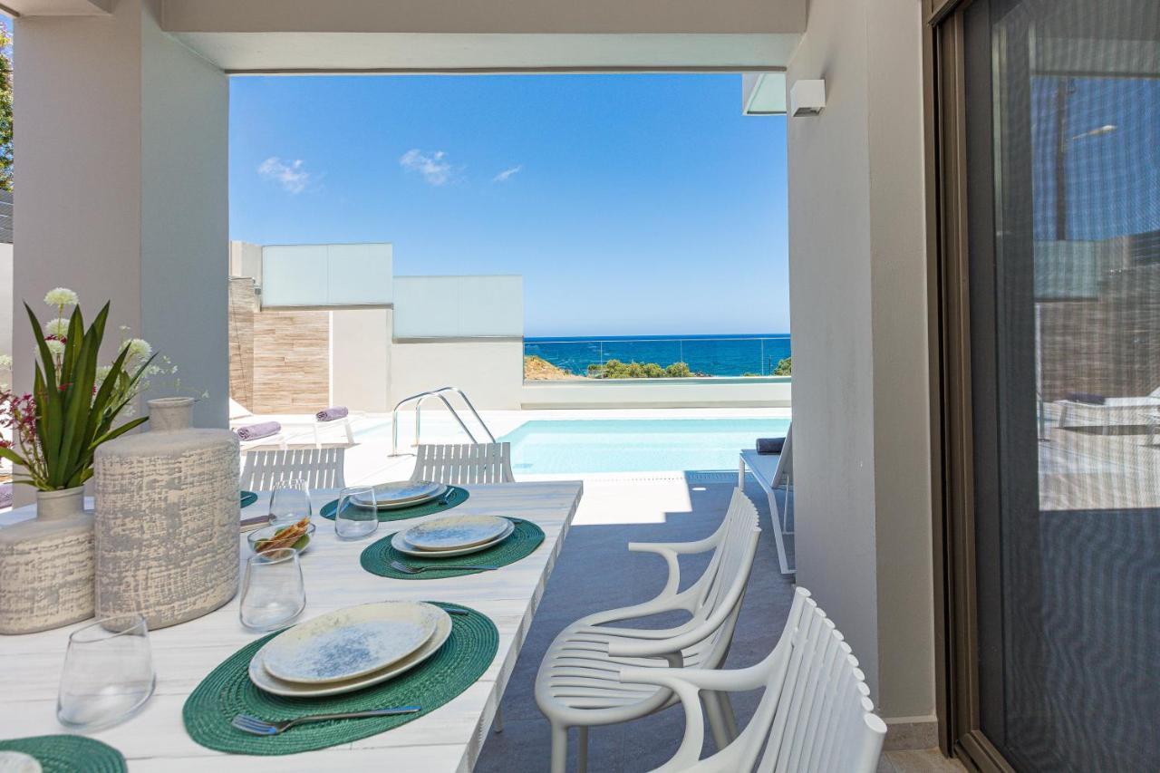 Lagoon Seaside Villa, Sumptuous Retreat,By Thinkvilla Pánormos Eksteriør billede