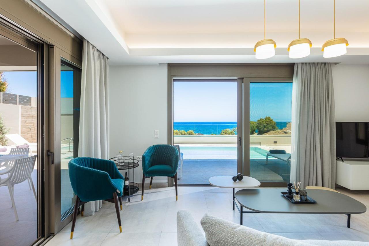 Lagoon Seaside Villa, Sumptuous Retreat,By Thinkvilla Pánormos Eksteriør billede